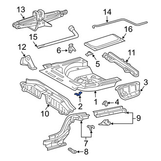 Toyota OE - Floor Pan Bolt