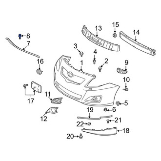 Toyota OE - Grille Reinforcement Clip