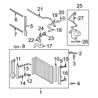 Toyota OE - Engine Coolant Bleeder Screw