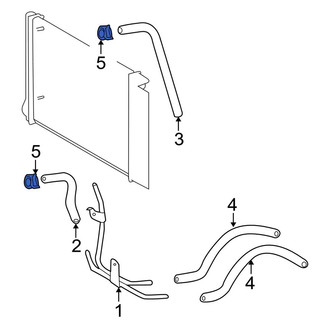Toyota OE - Automatic Transmission Oil Cooler Clamp