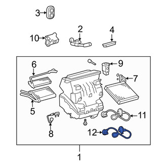 Toyota OE - HVAC Blower Control Cable