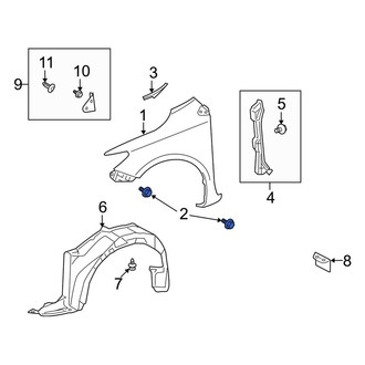 Toyota OE - Fender Bolt