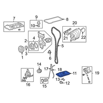 Toyota OE - Engine Oil Pan