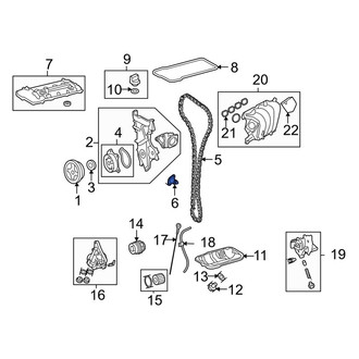 Toyota OE - Engine Timing Chain Tensioner