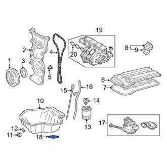 Toyota OE - Engine Oil Pump Gasket