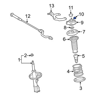Toyota OE - Suspension Strut Mount Nut
