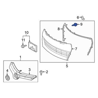 Toyota OE - Grille Screw