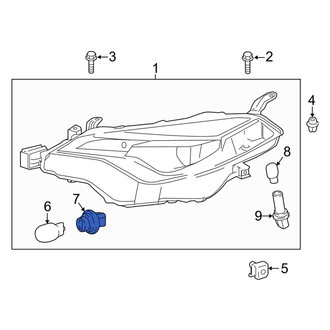 Toyota OE - Rear Turn Signal Light Socket