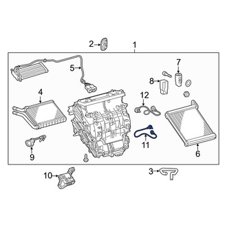 Toyota OE - HVAC Blower Control Cable