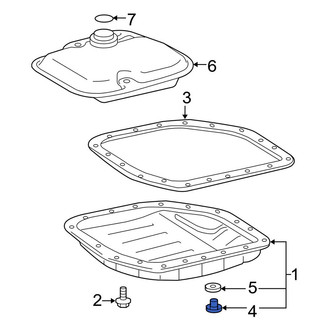 Toyota OE - Transmission Drain Plug