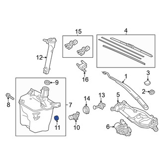 Toyota OE - Windshield Washer Pump Grommet