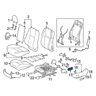 Toyota OE - Front Left Power Seat Switch