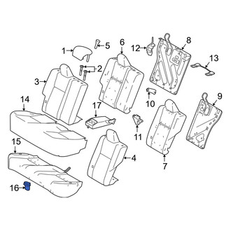 Toyota OE - Seat Cushion Clip