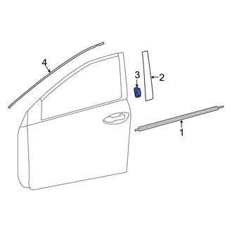 Toyota OE - Door Applique Clip