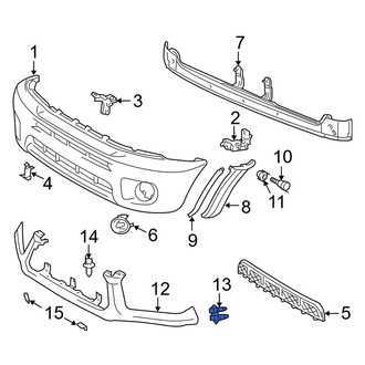 Toyota OE - Grille Retainer
