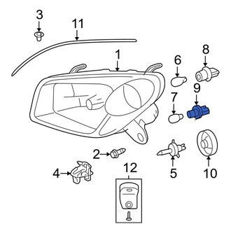 Toyota OE - Front Turn Signal Light Socket