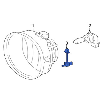 Toyota OE - Left Fog Light Bracket