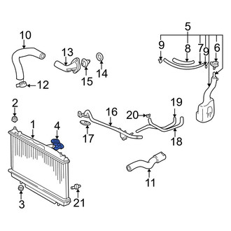 Toyota OE - Radiator Cap