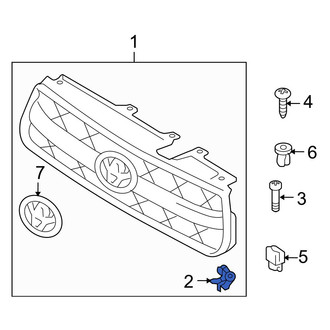 Toyota OE - Grille Retainer