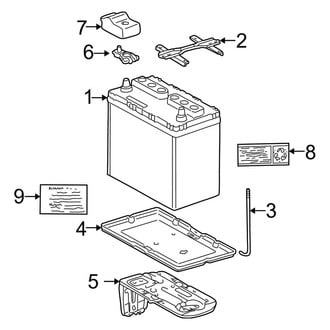 Toyota OE - Electrical - Battery (Gas)