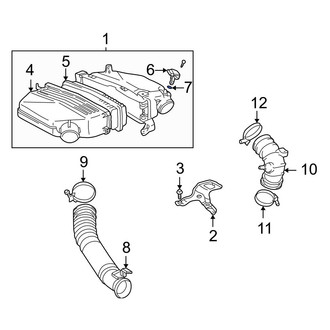 Toyota OE - Fuel Injection Air Flow Meter Gasket & O-Ring
