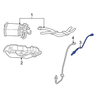 Toyota OE - Front Left Oxygen Sensor