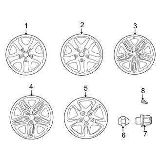 Toyota OE - Wheels (Gas)