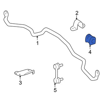 Toyota OE - Front Suspension Stabilizer Bar Bushing
