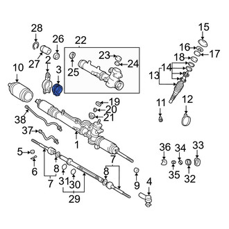Toyota OE - Rack and Pinion Assembly Bushing