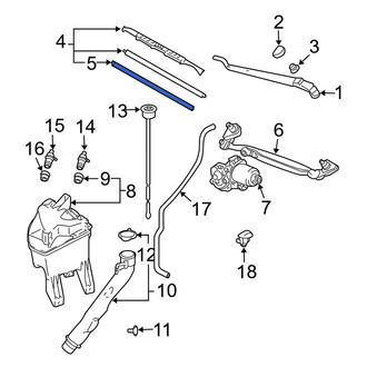 Toyota OE - Right Wiper Blade Refill