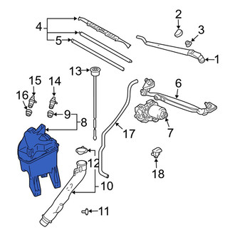 Toyota OE - Washer Fluid Reservoir