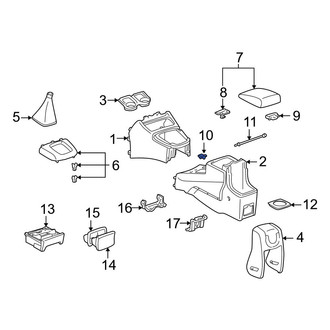 Toyota OE - Console Cup Holder