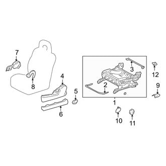 Toyota OE - Seats & Tracks - Tracks & Components (Gas)