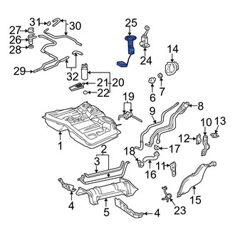 Toyota OE - Fuel Sender and Hanger Assembly