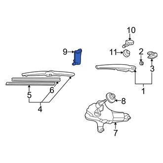 Toyota OE - Back Glass Washer Pump