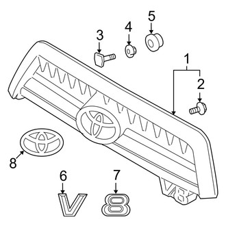 Toyota OE - Grille & Components