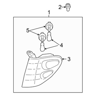 Toyota OE - Front Lamps - Signal Lamps