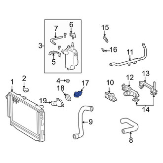 Toyota OE - Engine Coolant Thermostat