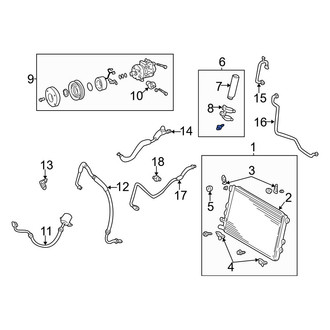 Toyota OE - A/C Receiver Drier