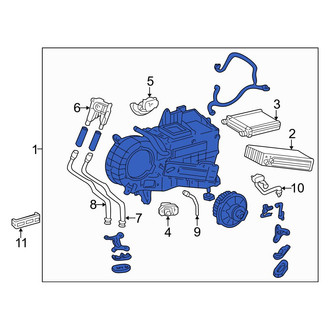 Toyota OE - HVAC Unit Case Assembly