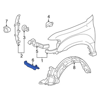 Toyota OE - Left Fender Brace