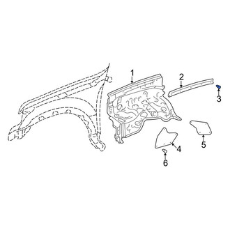 Toyota OE - Fender Flare Clip