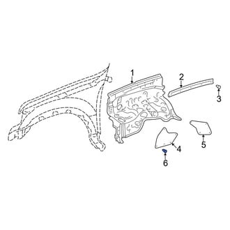 Toyota OE - Fender Flare Clip