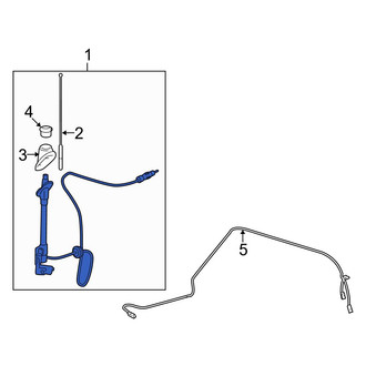 Toyota OE - Radio Antenna Mast