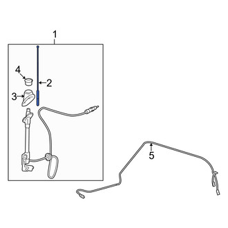 Toyota OE - Radio Antenna Mast