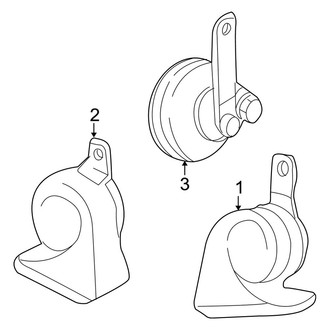 Toyota OE - Electrical - Horn