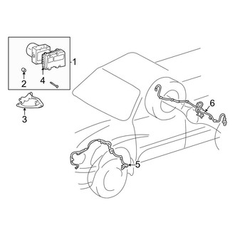 Toyota OE - Electrical - ABS Components