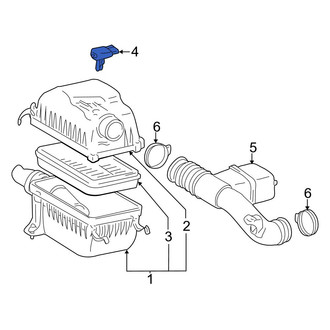 Toyota OE - Mass Air Flow Sensor