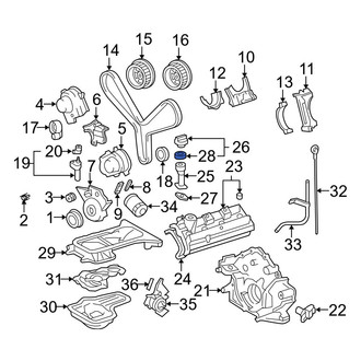 Toyota OE - Engine Oil Filler Tube Gasket