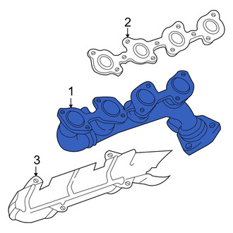 Toyota OE - Left Exhaust Manifold
